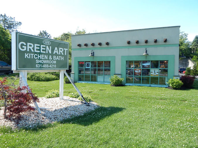Green Art Plumbing Supply Southampton building exterior with sign